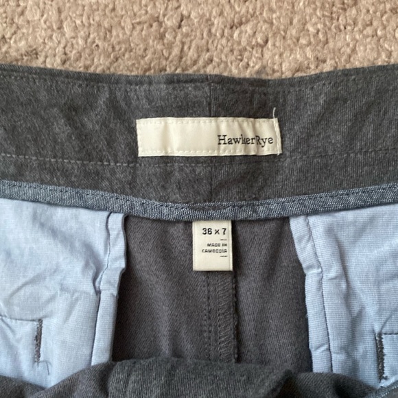 New with tags! Hawker Rye Essential Wash Twill Shorts - Picture 3 of 3